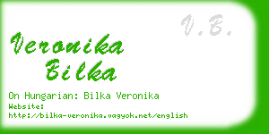 veronika bilka business card